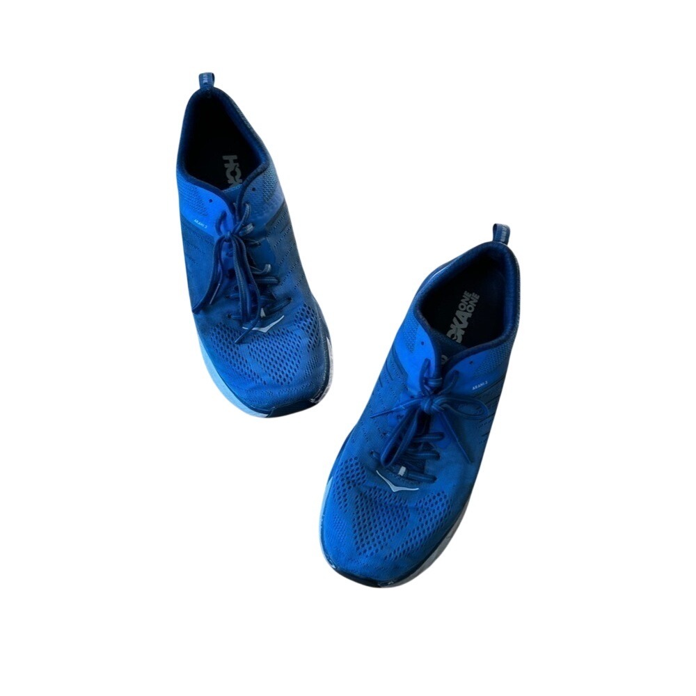 Hoka One One‎ Arahi blue running shoes athletic workout